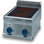 TECNOINOX Elektroherd PCC35E7 mit Ceran Kochfläche-Tischgerät