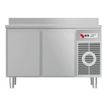 PREMIUMLINE Tiefkühltisch friulinox/ mit Aukantung/1275x700x850mm