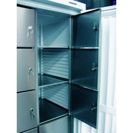 KBS Gemeinschafts-Kühlschrank HZS 37-10 10 abschließbare Fächer