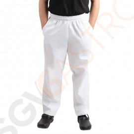Whites Unisex Kochhose Easyfit weiß XL Größe: XL | Taillenumfang: 107-112cm | Polybaumwolle