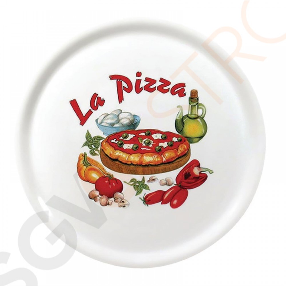 Saturnia Porzellan Pizzateller 31cm mit 
