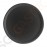 Cambro Camtread rundes rutschfestes Fiberglas Tablett schwarz 28cm DM780  | 28(Ø)cm