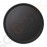 Cambro Camtread rundes rutschfestes Fiberglas Tablett schwarz 35,5cm DM781  | 35,5(Ø)cm
