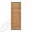 Bolero Stahl- und Akazienholzbänke 100cm Stahlgestell | Sitzfläche aus Holz | Größe: 45(H) x 100(B) x 35(T) | 2 Stück
