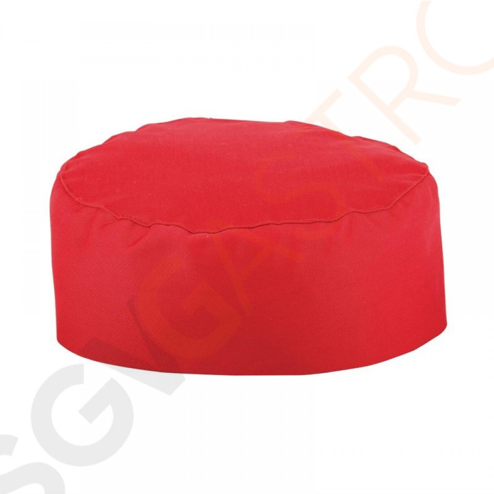 Skull Cap Kochmütze Größe: Einheitsgröße. Unisex. Farbe: Rot.