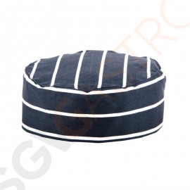 Whites Skull Cap Kochmütze blau-weiß gestreift Größe: Einheitsgröße. Unisex. Farbe: Blau mit weißen Streifen.