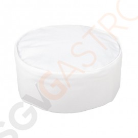 Whites Skull Cap Kochmütze weiß L Größe: L | ca. 61cm | Unisex | Farbe: Weiß