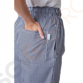 Whites Unisex Kochhose Vegas blau weiß kleinkariert XS Größe: XS. Unisex. Farbe: Blau/Weiß kariert.