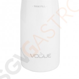 Vogue Sahnespender 0,5L Geeignet für Sahnekapseln CB439, CB163, S659 | Kapazität: 0,5L