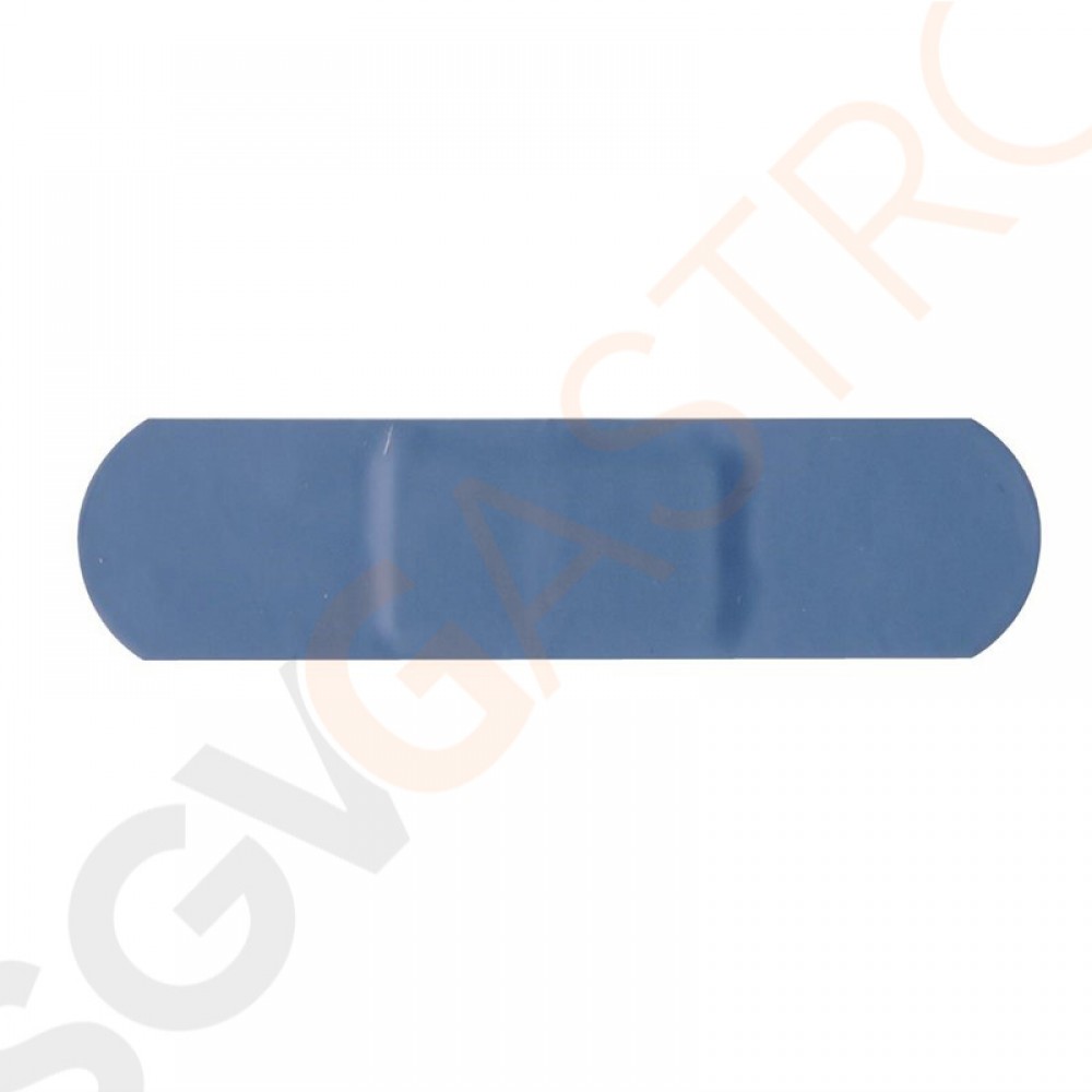 Blaue Standardpflaster 100 Stück | 7,5 x 2,5cm