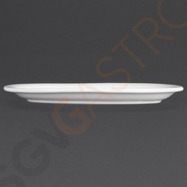 Olympia Whiteware ovale Servierteller 20,2cm CB476 | 20,2(Ø)cm | 6 Stück
