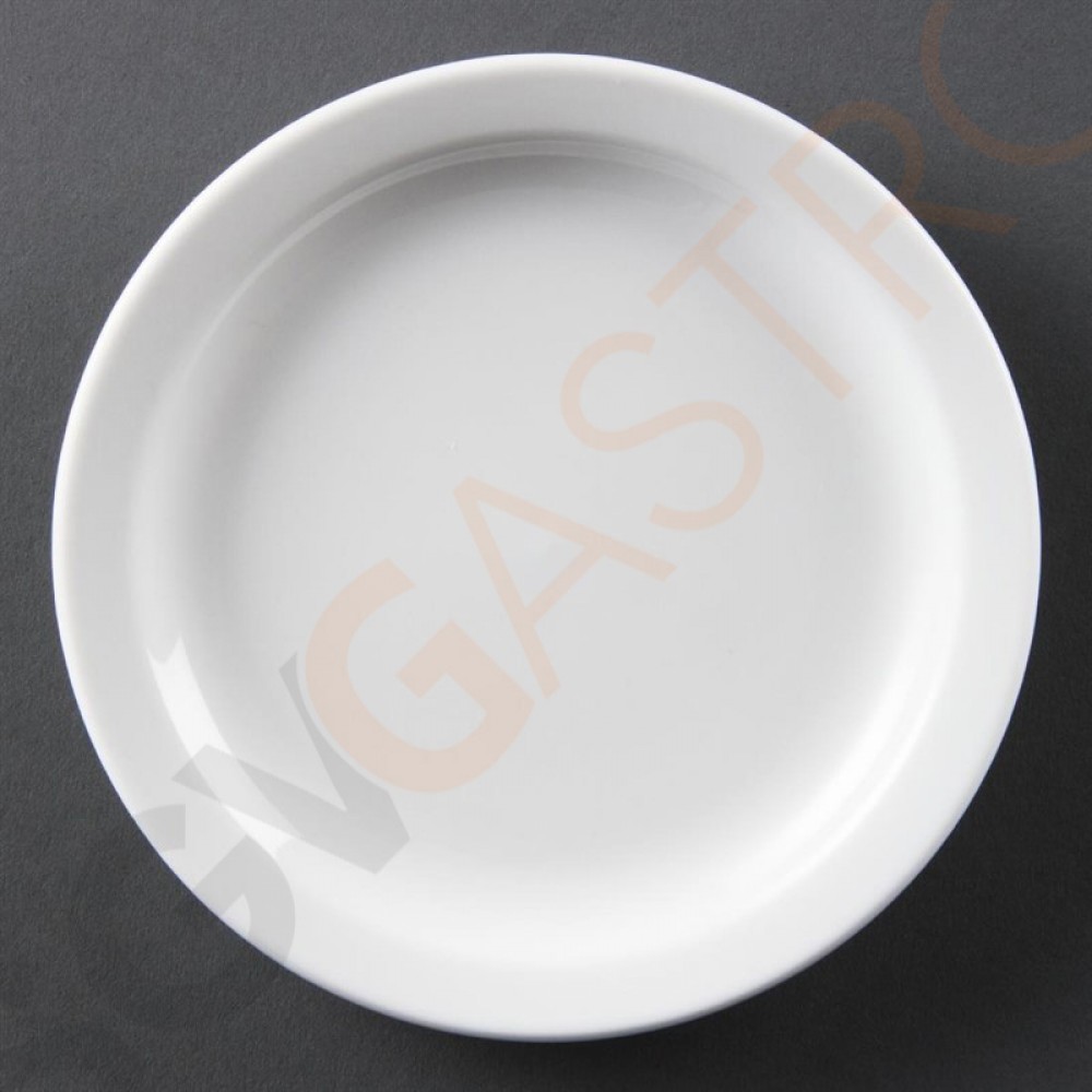 Olympia Whiteware Teller mit schmalem Rand 15cm CB486 | 15(Ø)cm | 12 Stück Olympia Whiteware Teller mit schmalem Rand 15cm CB486 | 15(Ø)cm | 12 Stück