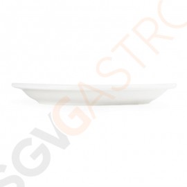Olympia Whiteware Teller mit schmalem Rand 15cm CB486 | 15(Ø)cm | 12 Stück