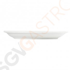 Olympia Whiteware Teller mit schmalem Rand 18cm CB487 | 18(Ø)cm | 12 Stück