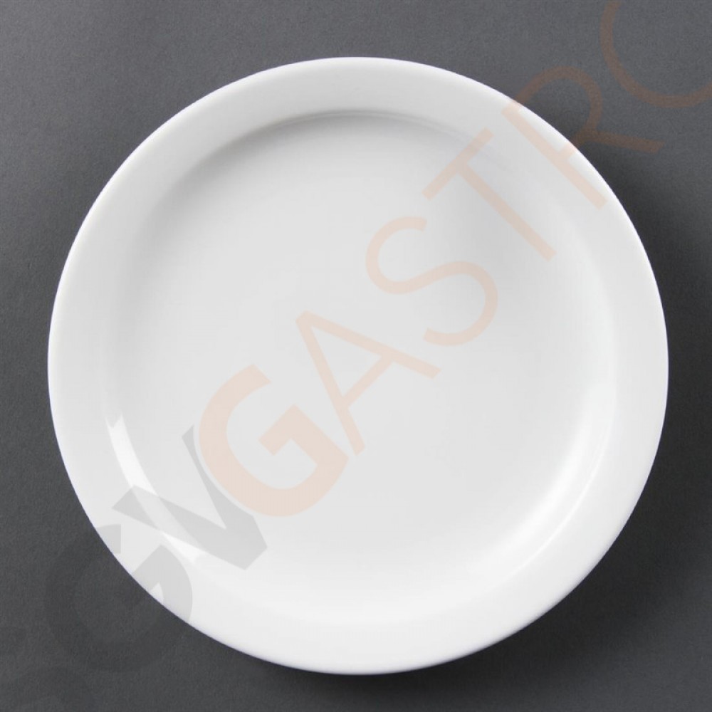 Olympia Whiteware Teller mit schmalem Rand 20cm CB488 | 20(Ø)cm | 12 Stück Olympia Whiteware Teller mit schmalem Rand 20cm CB488 | 20(Ø)cm | 12 Stück