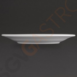 Athena Hotelware runde Teller mit breitem Rand 16,5(Ø)cm CC206 | 16,5(Ø)cm | 12 Stück