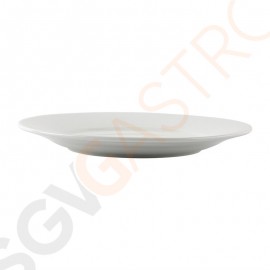 Athena Hotelware runde Teller mit breitem Rand 25,4cm CC209 | 25,4(Ø)cm | 12 Stück