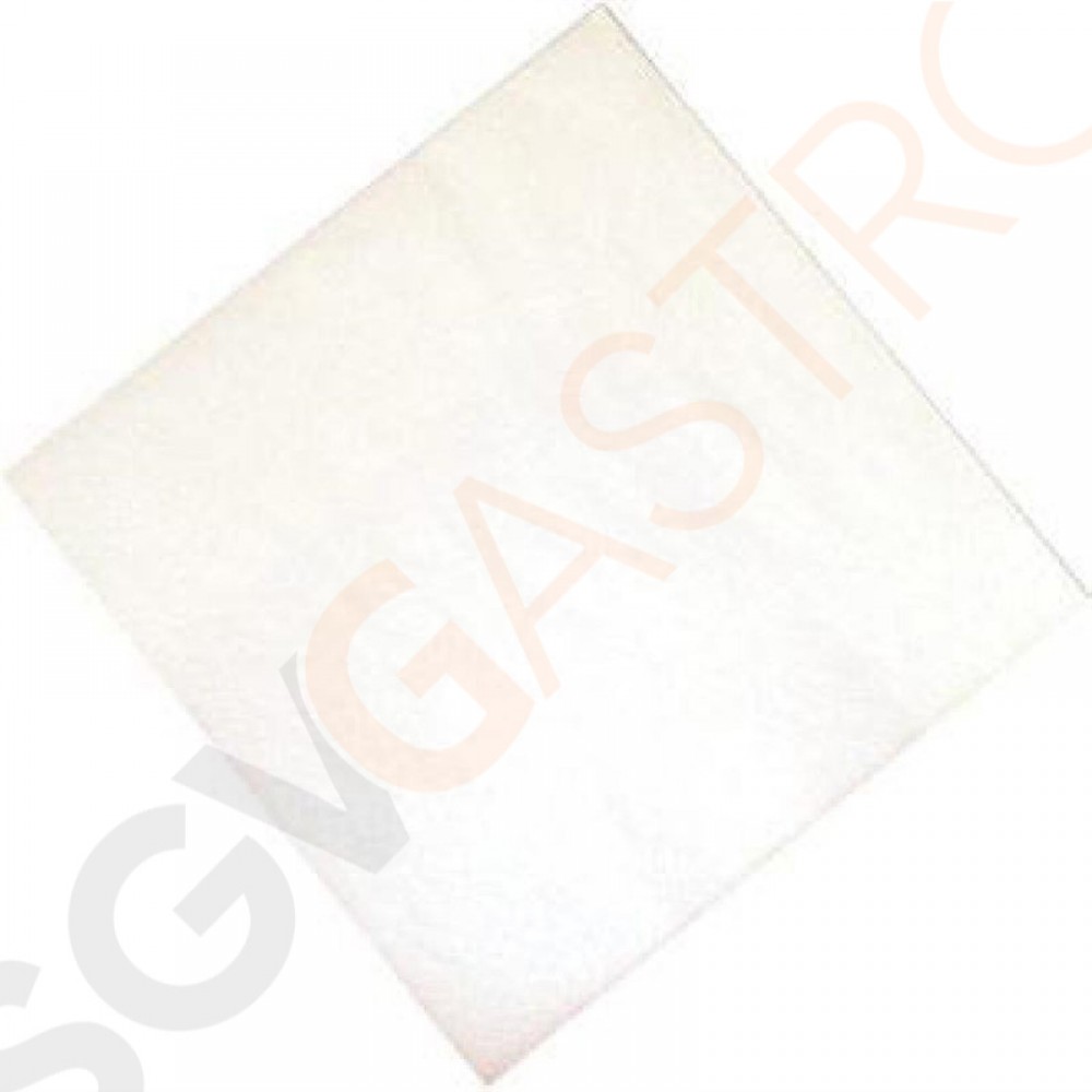 Fasana professionelle Papierservietten weiß 40cm 1000 Stück | 40 x 40cm | 3-lagig | Papier | weiß