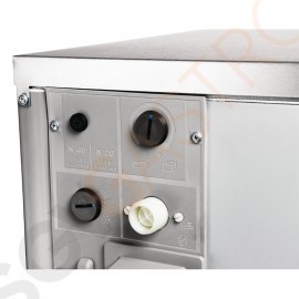 Whirlpool Luftgekühlte kompakte Eiswürfelmaschine 24kg Für festen Anschluss | 400W/230V | Ausgabe: 24kg/24Std. | Lagerkapazität: 10kg