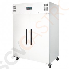 Polar Serie G Kühlschrank weiß 2-türig 1200L Bruttokapazität: 1200L | Nettokapazität: 770L | GN2/1-geeignet | 2-türig