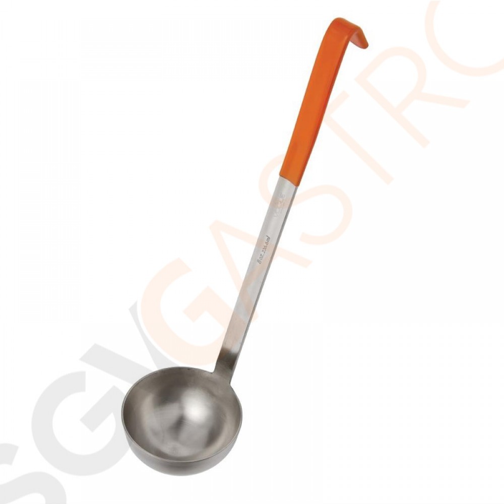 Vogue farbkodierter Schöpflöffel orange 23,7cl Schöpflöffel orange Ø 10cm/24cl.