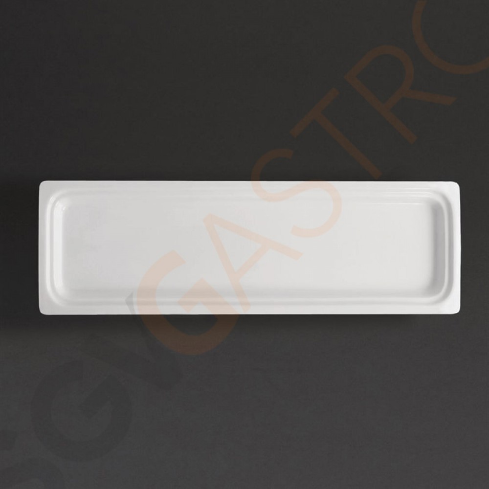 Olympia Whiteware Schale GN2/4 3cm tief GN2/4 | 3cm tief | Porzellan Olympia Whiteware Schale GN2/4 3cm tief GN2/4 | 3cm tief | Porzellan