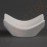 Olympia Whiteware Schalen mit erhöhten Ecken 7,2cm 12 Stück | 3,6 x 7,2 x 7,2cm | Porzellan