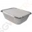 Fiesta gewachste Kartondeckel für Aluminiumbehälter groß 500er Pack | Für Fiesta Aluminium Schale quadratisch groß (Produktnummer CD951)