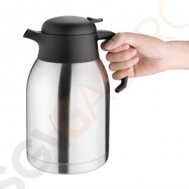 Olympia Edelstahl Isolierkanne 2L 2 Liter