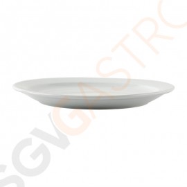Athena Hotelware runde Teller mit schmalem Rand 22,6cm CF363 | 22,6(Ø)cm | 12 Stück