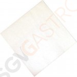 Fasana professionelle Papierservietten weiß 33cm 1500 Stück | 33 x 33cm | 2-lagig | Papier | weiß