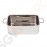 Olympia Minibräter 15 x 10cm Deckel CL189 separat erhältlich | 5 x 15 x 10cm | Edelstahl