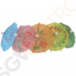 Papierschirmchen in verschiedenen Farben 17cm 144 Stück | 17(L)cm