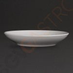 Olympia Whiteware tiefe runde Teller 26cm CM187 | 26(Ø)cm | 6 Stück