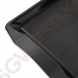 Kristallon Fast-Food-Tablett schwarz 42 x 30,5cm 42 x 30,5cm | Polypropylen