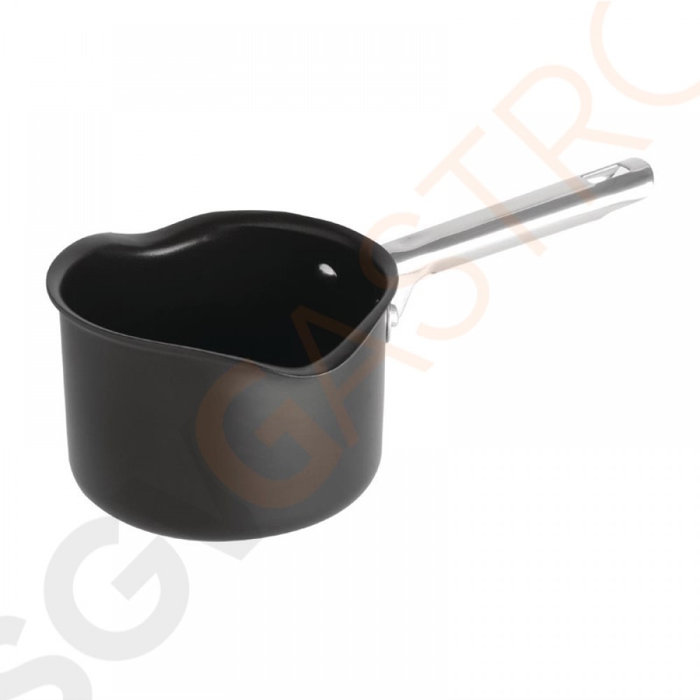 Vogue Milchtopf mit Antihaftbeschichtung 14cm 14(Ø)cm | eloxiertes Aluminium