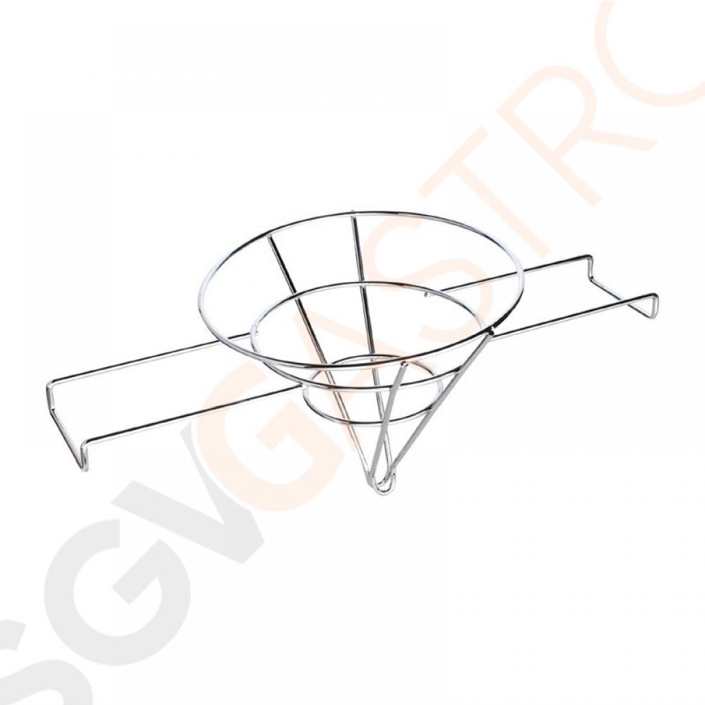 Vogue Ölfilterhalter Geeignet für Filtertüten CN958 | 32,5 x 25(Ø)cm | verchromtes Eisen Vogue Ölfilterhalter Geeignet für Filtertüten CN958 | 32,5 x 25(Ø)cm | verchromtes Eisen