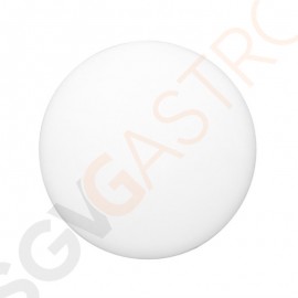 Hygiplas rundes Schneidebrett weiß 36cm Weiß farbkodiert für Back- und Milchprodukte | 5 x 36(Ø)cm | Polyethylen