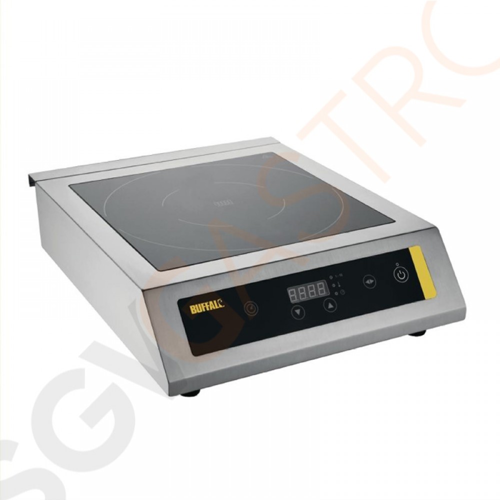 Buffalo Induktionskochplatte für schweren Einsatz 3kW/230V | 1 Kochzone Buffalo Induktionskochplatte für schweren Einsatz 3kW/230V | 1 Kochzone