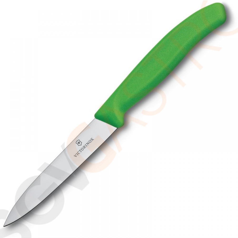Victorinox Schälmesser grün 10cm Blattlänge: 10cm | eisgehärteter Edelstahl