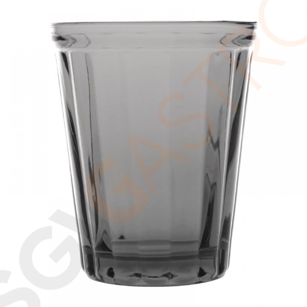 Olympia Cabot getafelte Tumbler Rauch 26cl 6 Stück | Kapazität: 26cl | Glas | Rauch Olympia Cabot getafelte Tumbler Rauch 26cl 6 Stück | Kapazität: 26cl | Glas | Rauch