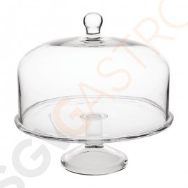 Olympia Kuchenhaube Glas 28,5(Ø) x 20(H)cm | Passt zu Ständer CS013 (separat erhältlich)