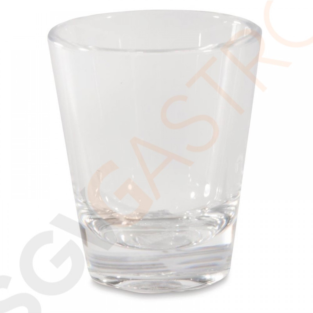 Roltex Tao Schnapsglas Kunststoff 4,5cl Kapazität: 4,5cl | Kunststoff | BPA-frei