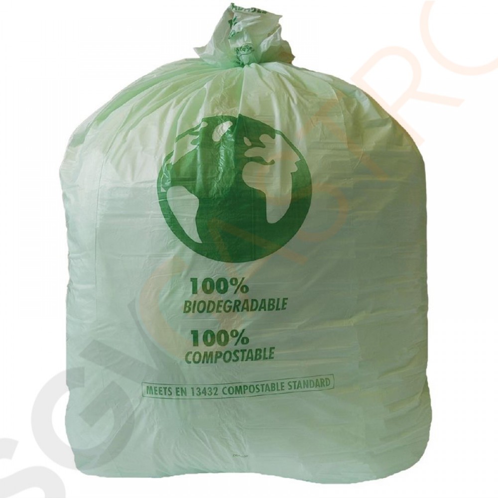 Jantex Große kompostierbare Abfallsäcke 90L Füllmenge: 90L | 20 Stück