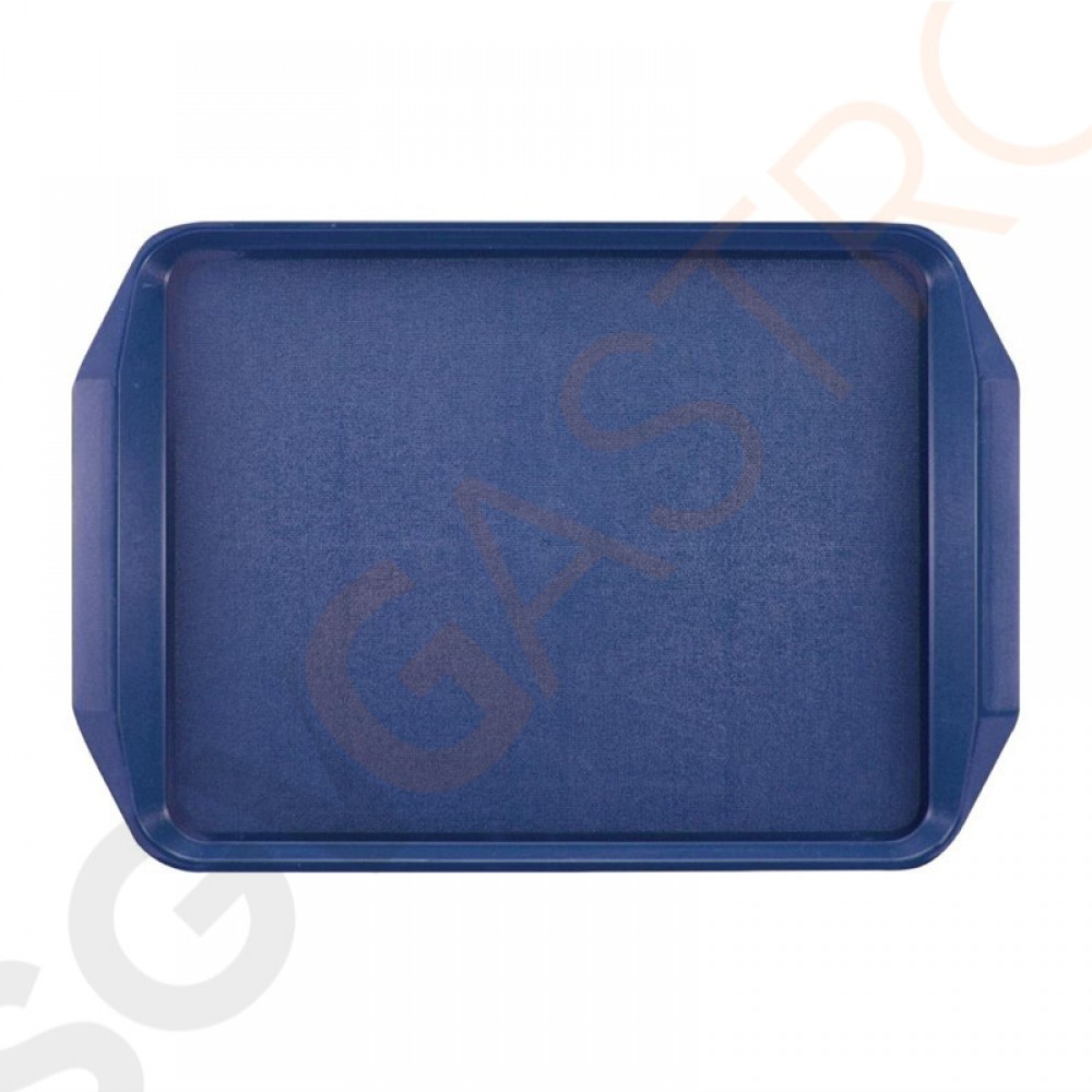 Roltex Serviertablett mit Griffen blau 43,5 x 30,5cm 43,5 x 30,5cm | ABS | blau