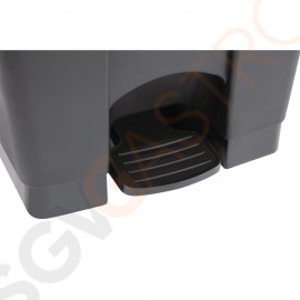 Jantex Küchenpedaleimer schwarz 45L Kapazität: 45L | schwarz | Polypropylen