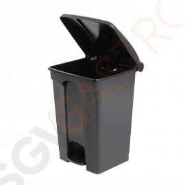 Jantex Küchenpedaleimer schwarz 45L Kapazität: 45L | schwarz | Polypropylen