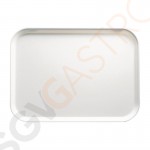 Cambro Camtray Glasfaser Tablett weiß 45,7cm Material: Glasfaser | Größe: 45,7(B) x 35,5(T)cm