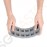 Vogue Flexible Eiswürfelform 12 Würfel Für 12 Eiswürfel | Silikon | Größe: 23,5(B) x 10(L) x 2(H)cm