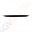 Roltex Blackline rundes Serviertablett antirutsch 31cm Antirutschbeschichtung | 31(Ø)cm | Thermokunststoff